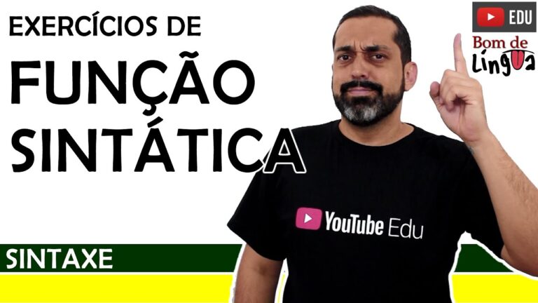 Exercícios Práticos sobre Funções Sintáticas