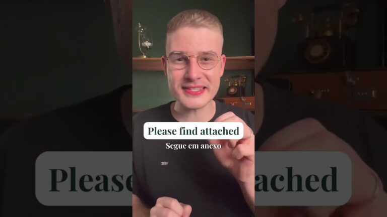 Entendendo o Uso de ‘Em Anexo’ em Inglês