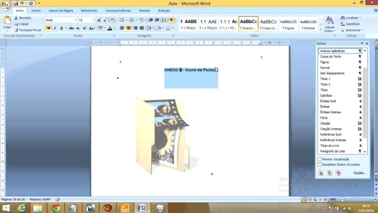 Como Referenciar Anexos no Word de Forma Eficiente
