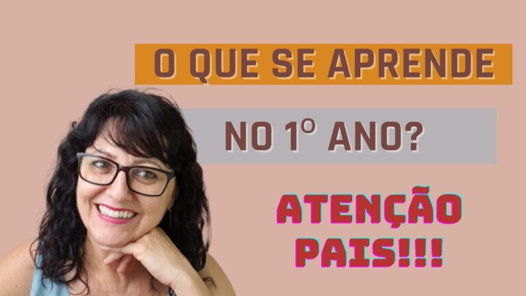 Conte&uacute;do Essencial para o Primeiro Ano do Fundamental