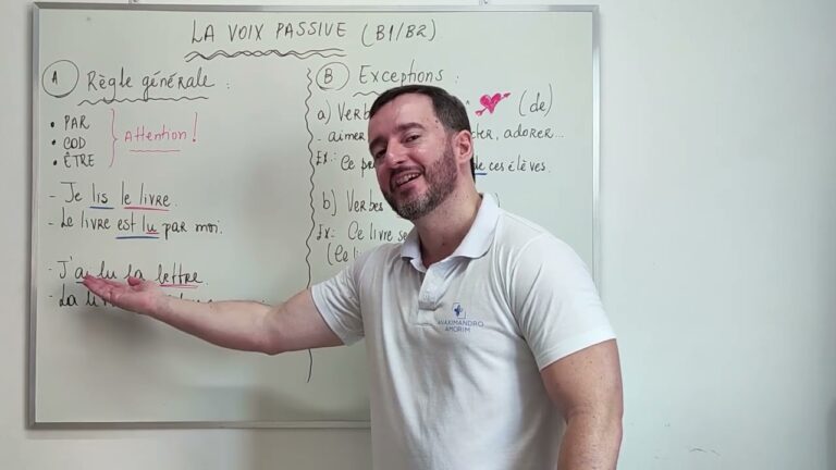 Domine a Forma Passiva em Franc&ecirc;s