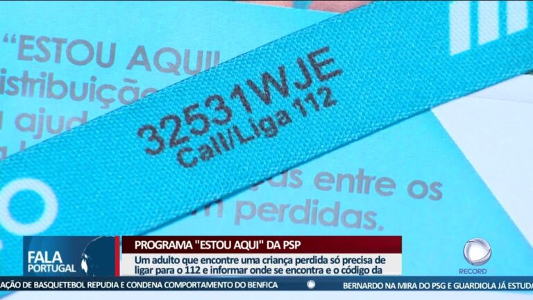 Pulseira de Seguran&ccedil;a Infantil PSP: Prote&ccedil;&atilde;o e Tranquilidade para os Pais
