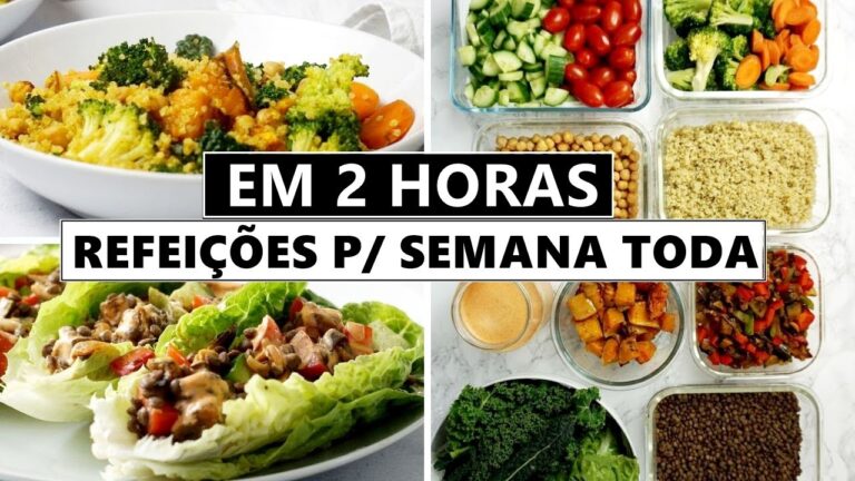 Ementa Semanal Vegana: Nutrição e Sabor em Cada Refeição