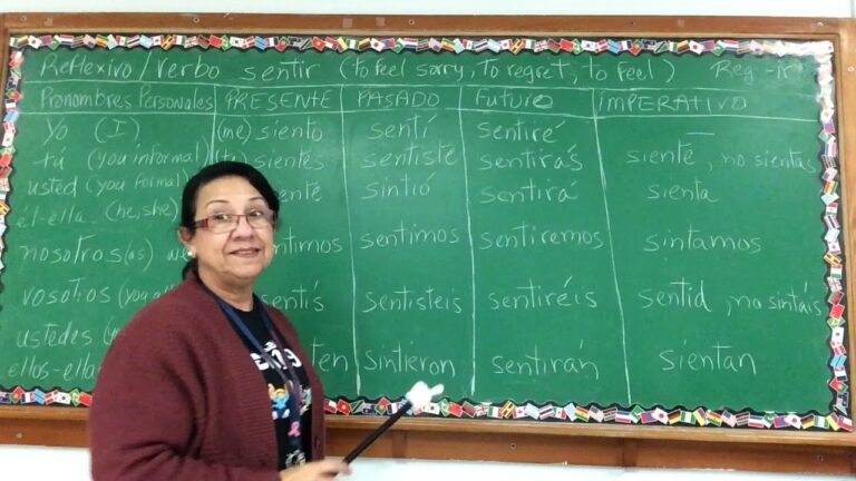 Dominando a Conjugação do Verbo Sentir
