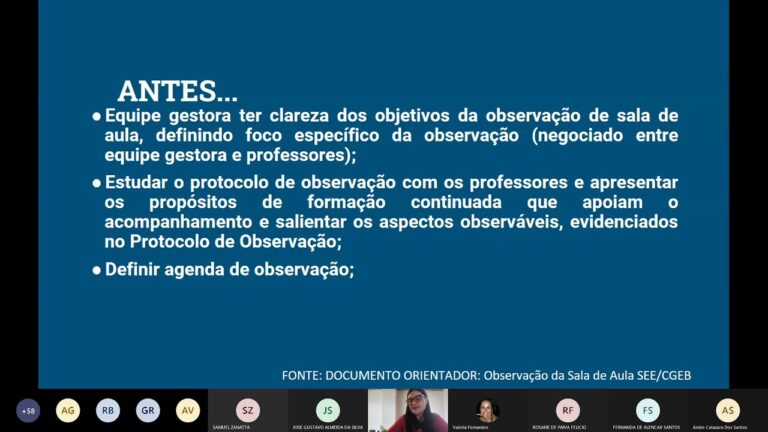 Modelo de Plano de Aula Observada Preenchido