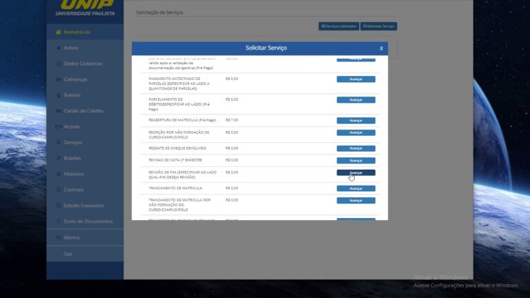 Modelo de Pedido de Revisão de Nota