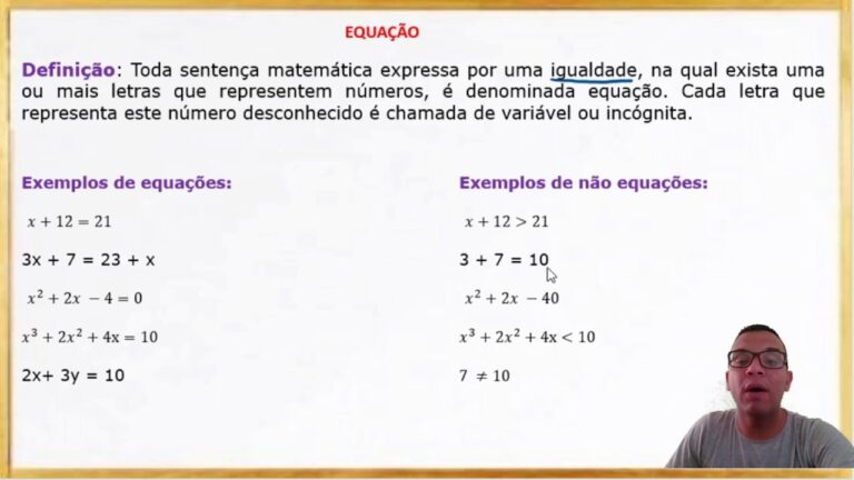 Equa&ccedil;&otilde;es: A Linguagem da Igualdade em Matem&aacute;tica