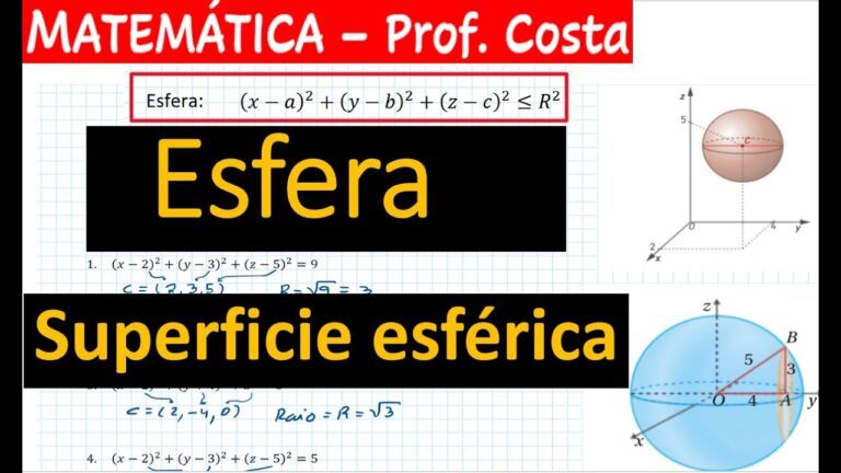 Entendendo a Equa&ccedil;&atilde;o da Superf&iacute;cie Esf&eacute;rica