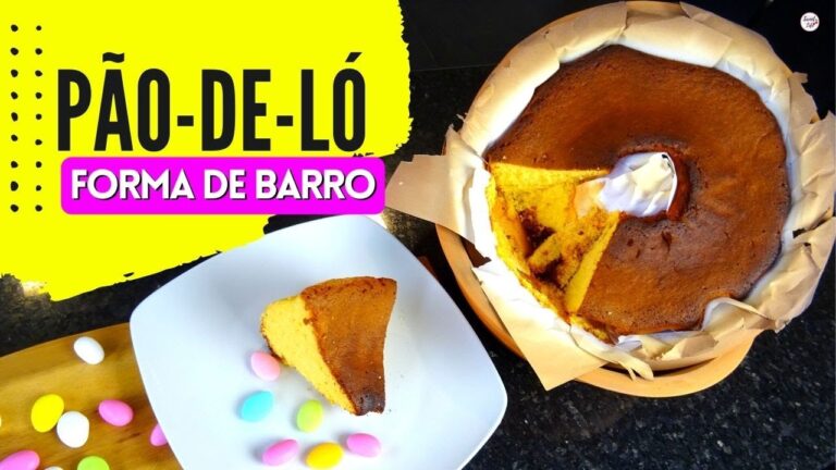 Receita Tradicional de Pão de Ló Português