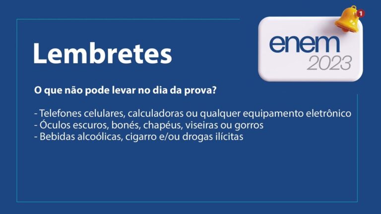Guia Pr&aacute;tico: O Que Levar para um Exame Nacional