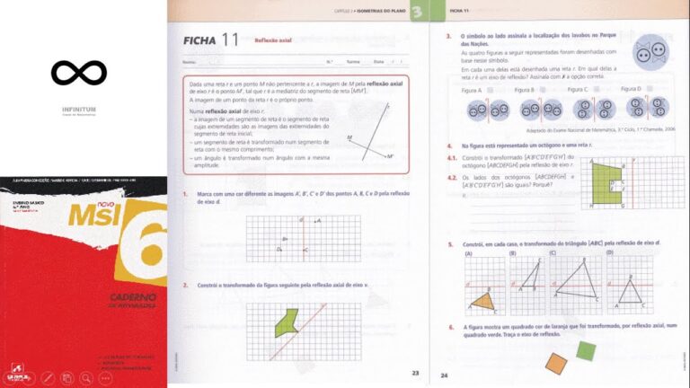 Mediatriz: Fichas de Matemática para o 6º Ano