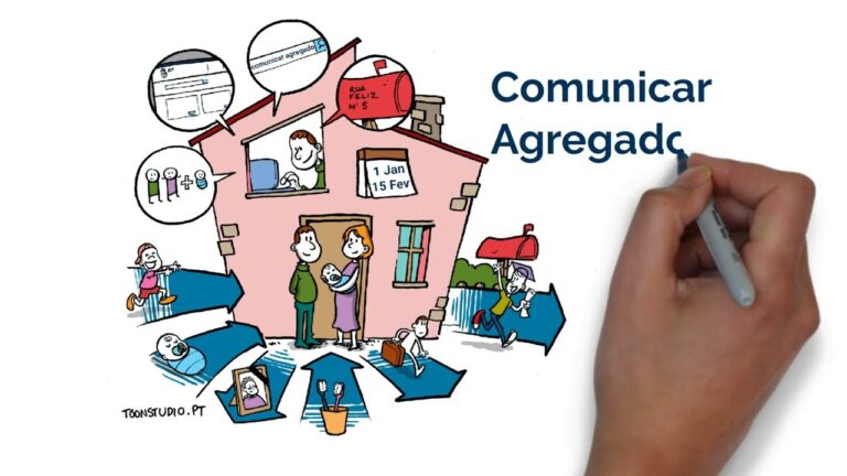 Guia Pr&aacute;tico para Comunicar Agregado Familiar
