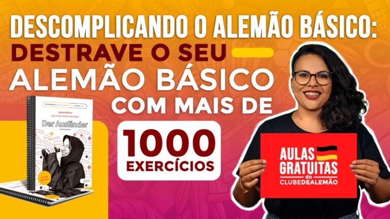 Domine os Exercícios de Alemão Básico com Eficiência