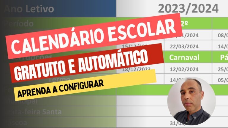 Calend&aacute;rio Escolar 2023/2024: Semestres e Datas Importantes