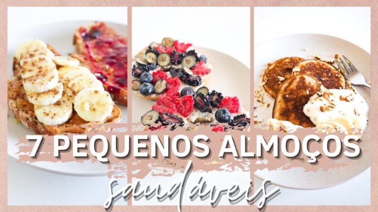 Pequeno Almo&ccedil;o Saud&aacute;vel e Energ&eacute;tico: Receitas para Come&ccedil;ar o Dia com Vitalidade