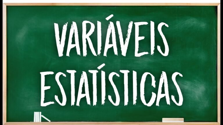 Entendendo Variáveis Estatísticas: Tipos e Aplicações