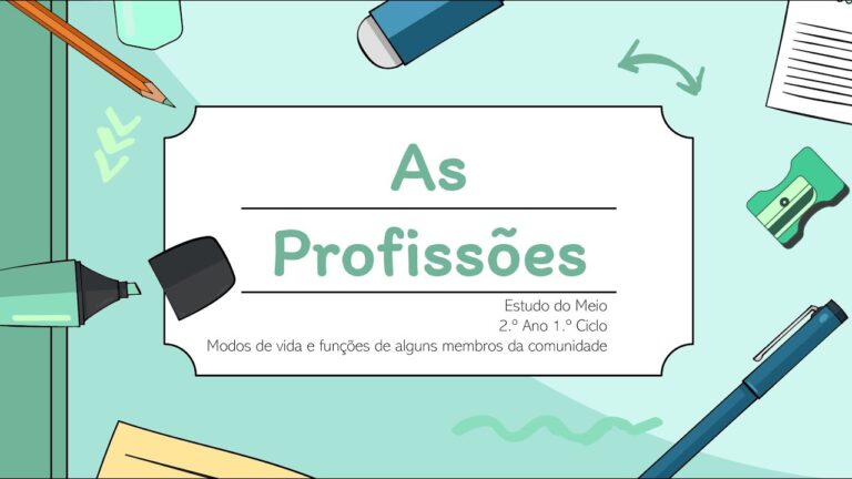 Explorando Profissões no Estudo do Meio para o 2º Ano