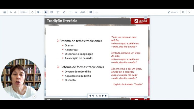 Resumos de Poetas Contempor&acirc;neos para o 12&ordm; Ano