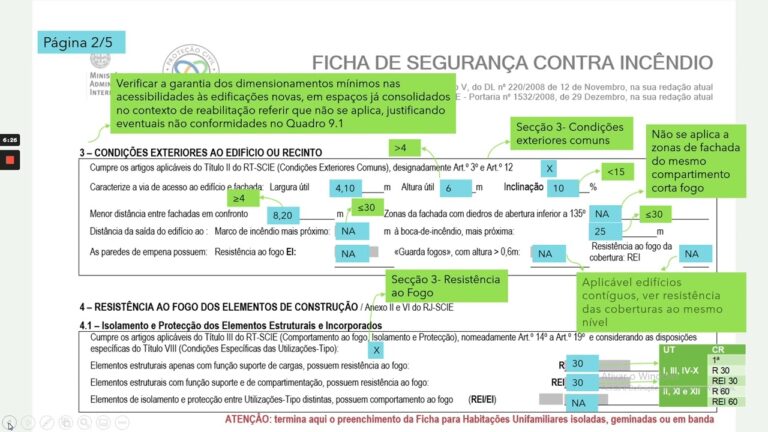 Import&acirc;ncia da Ficha de Seguran&ccedil;a Contra Inc&ecirc;ndios