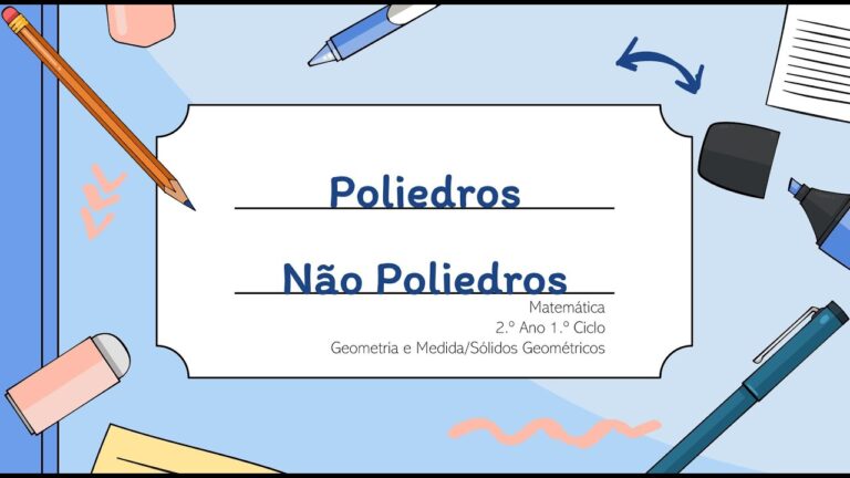 Explorando Poliedros e Não Poliedros no 2º Ano