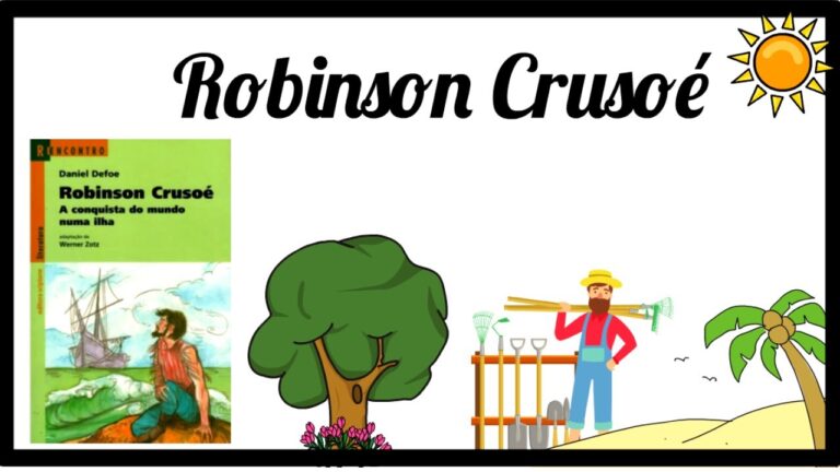 Resumo de Robinson Crusoé para o 6º Ano