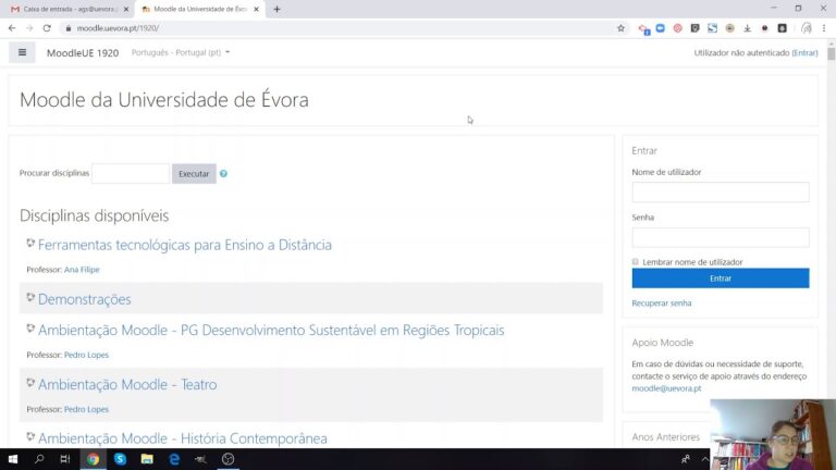 Moodle na Universidade de Évora: Transformando a Educação Digital